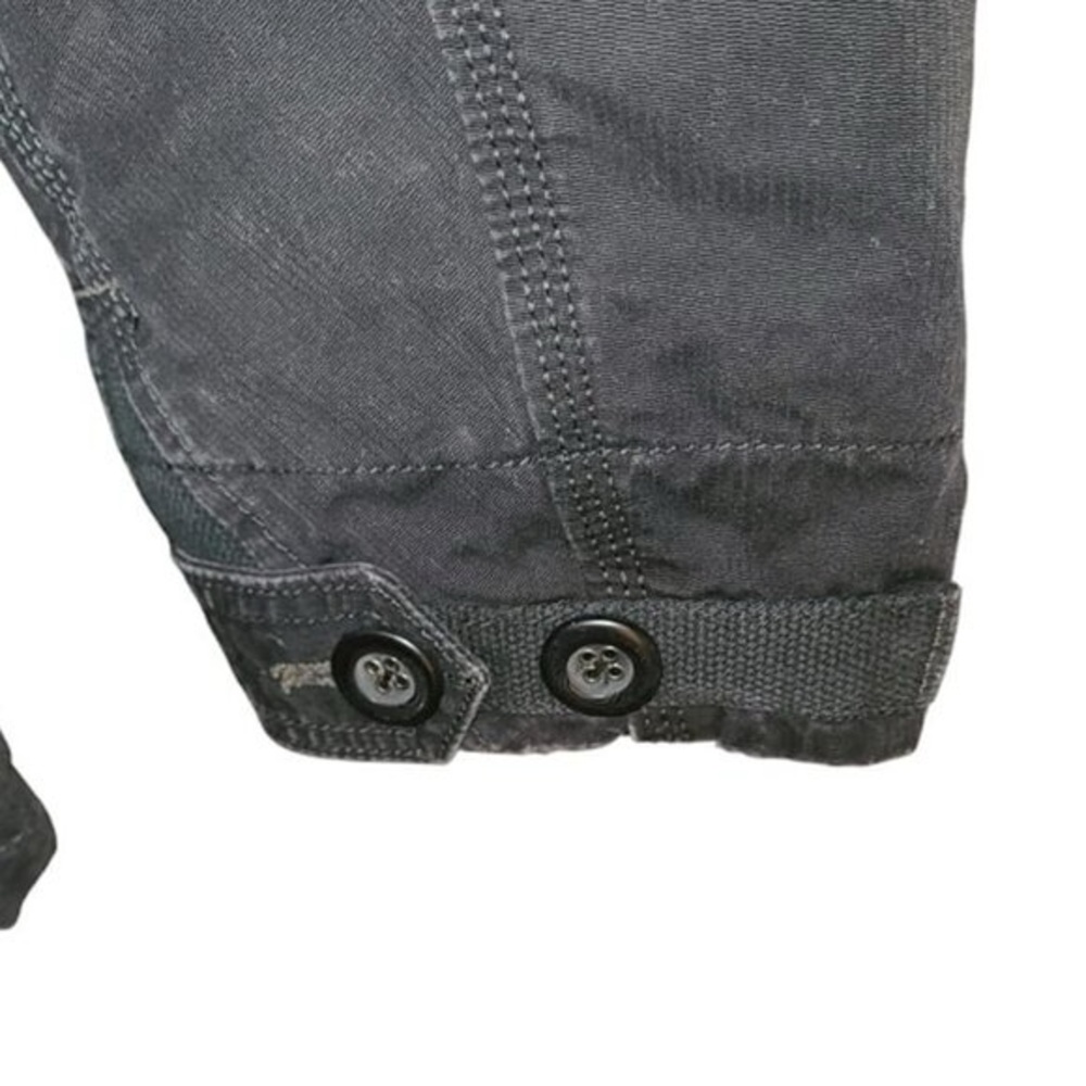 Gap 71  1969 Men s Medium Button Metal zip up Military Style Cargo Coat - Picture 4 of 7